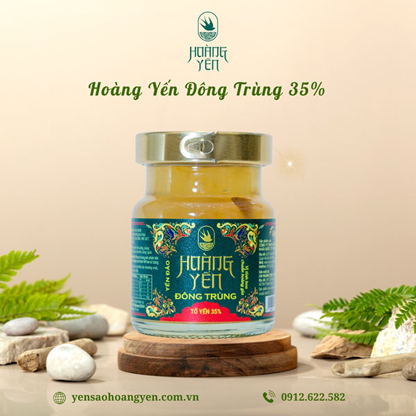 Hoàng Yến Đông Trùng 35% Tổ yến