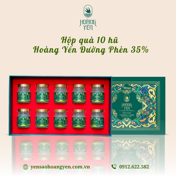 Hoàng Yến Đường Phèn 35% Tổ yến