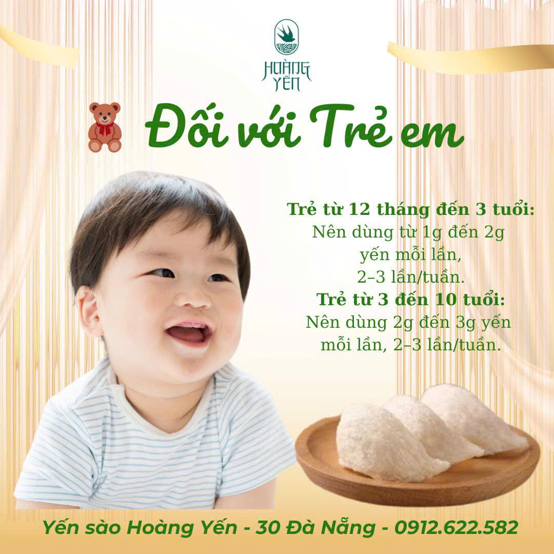 Yến Sào Cho Trẻ Em – Dinh Dưỡng Vàng Giúp Bé Khỏe Mạnh Và Thông Minh